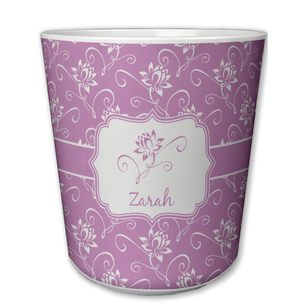 Custom Lotus Flowers Plastic Tumbler 6oz (Personalized)