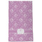 Lotus Flowers Kitchen Towel - Poly Cotton - Full Front