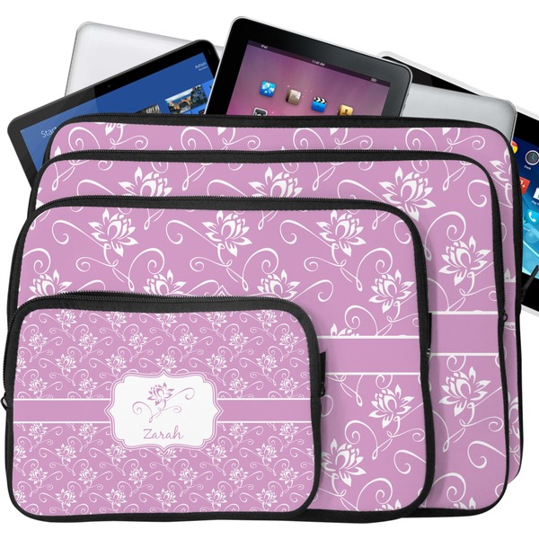 Lotus Flowers Laptop Case Sizes