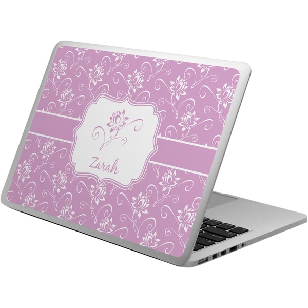 Custom Lotus Flowers Laptop Skin - Custom Sized (Personalized)