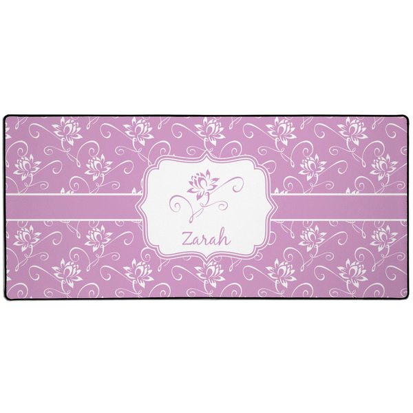 Custom Lotus Flowers Gaming Mouse Pad (Personalized)