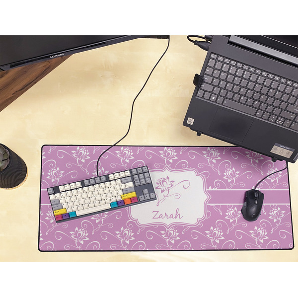 Lotus Flowers Large Gaming Mats - LIFESTYLE