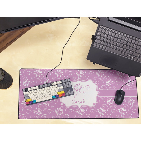 Lotus Flowers Large Gaming Mats - LIFESTYLE
