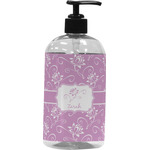 Lotus Flowers Plastic Soap / Lotion Dispenser (Personalized)