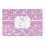 Lotus Flowers Large Rectangle Car Magnet (Personalized)