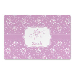 Lotus Flowers Large Rectangle Car Magnet (Personalized)