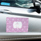 Lotus Flowers Large Rectangle Car Magnets- In Context