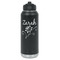 Lotus Flowers Water Bottles - Laser Engraved - Front & Back (Personalized)