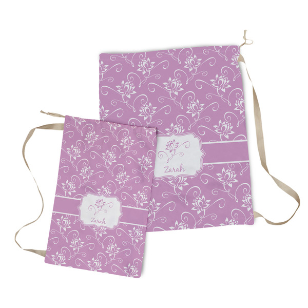 Lotus Flowers Laundry Bag - Both Bags