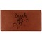 Lotus Flowers Leatherette Checkbook Holder (Personalized)