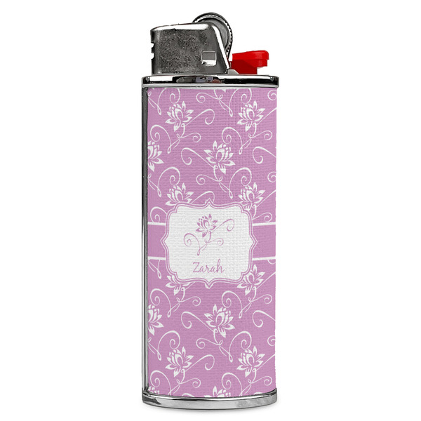 Custom Lotus Flowers Case for BIC Lighters (Personalized)