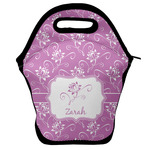 Lotus Flowers Lunch Bag w/ Name or Text