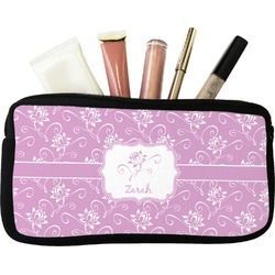 Lotus Flowers Makeup / Cosmetic Bag (Personalized)