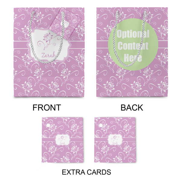 Lotus Flowers Medium Gift Bag - Approval