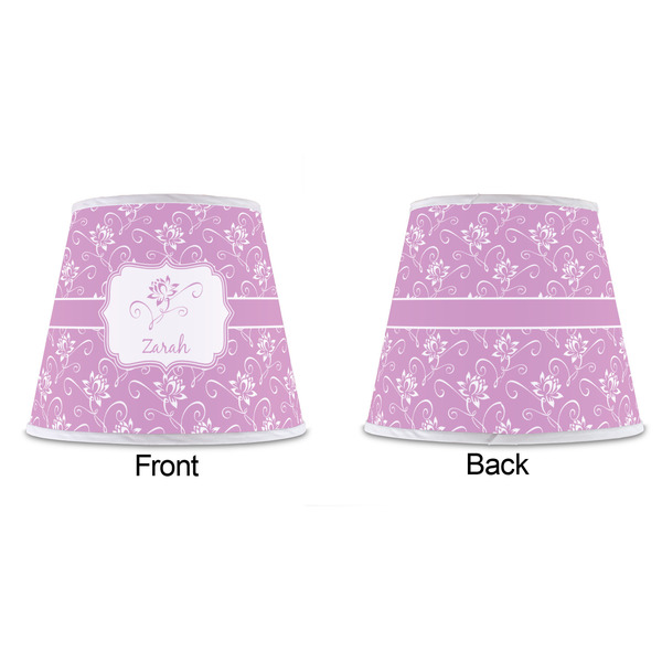 Lotus Flowers Poly Film Empire Lampshade - Approval