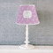 Lotus Flowers Poly Film Empire Lampshade - Lifestyle