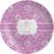 Lotus Flowers Melamine Plate 8 inches