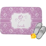 Lotus Flowers Memory Foam Bath Mat - 24"x17" (Personalized)
