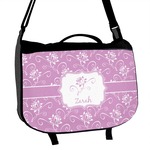 Lotus Flowers Messenger Bag (Personalized)