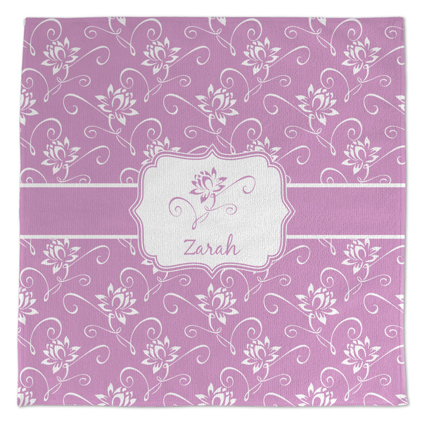 Lotus Flowers Microfiber Dish Rag - APPROVAL