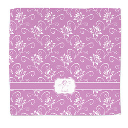Lotus Flowers Microfiber Dish Rag (Personalized)