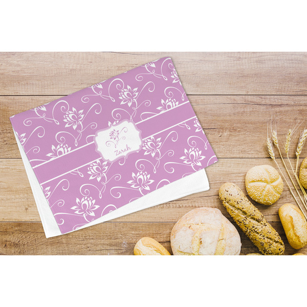 Lotus Flowers Microfiber Kitchen Towel - LIFESTYLE