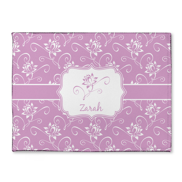Custom Lotus Flowers Microfiber Screen Cleaner (Personalized)