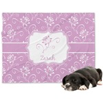 Lotus Flowers Dog Blanket - Regular (Personalized)