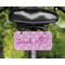 Lotus Flowers Mini License Plate on Bicycle - LIFESTYLE Two holes