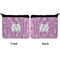 Lotus Flowers Neoprene Coin Purse - Front & Back (APPROVAL)