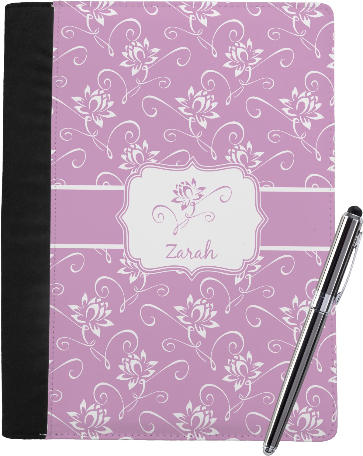 Lotus Flowers Notebook Padfolio (Personalized) YouCustomizeIt