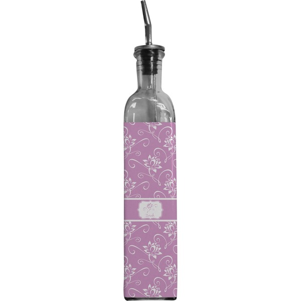 Custom Lotus Flowers Oil Dispenser Bottle (Personalized)