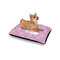 Lotus Flowers Outdoor Dog Beds - Small - IN CONTEXT