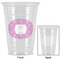 Lotus Flowers Party Cups - 16oz - Approval