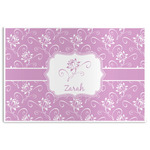 Lotus Flowers Disposable Paper Placemats (Personalized)