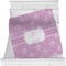 Lotus Flowers Minky Blanket (Personalized)