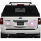 Lotus Flowers Personalized Car Magnets on Ford Explorer