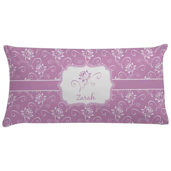 Custom Lotus Flowers Pillow Case - King (Personalized)