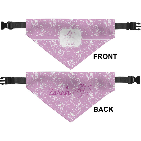 Lotus Flowers Pet Bandana Approval