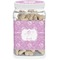 Lotus Flowers Dog Treat Jar (Personalized)