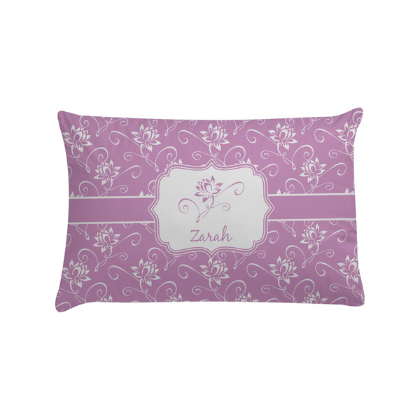Custom Lotus Flowers Pillow Case - Standard (Personalized)