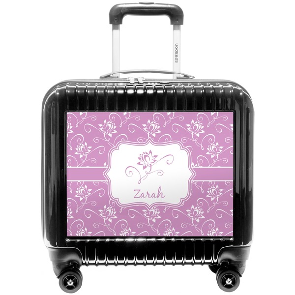 Custom Lotus Flowers Pilot / Flight Suitcase (Personalized)