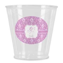 Lotus Flowers Plastic Shot Glass (Personalized)