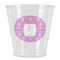 Lotus Flowers Plastic Shot Glass (Personalized)