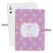 Lotus Flowers Playing Cards - Approval