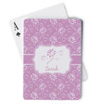 Lotus Flowers Playing Cards (Personalized)