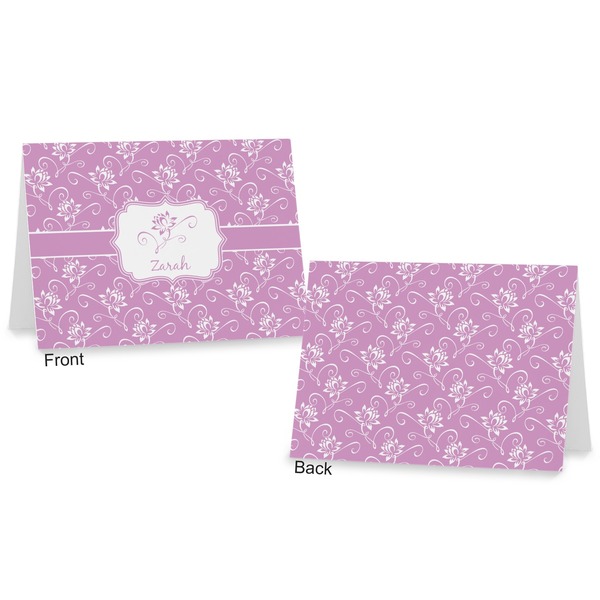 Lotus Flowers Postcard - Front and Back