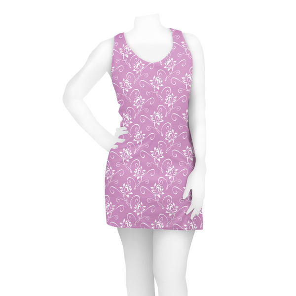 Lotus Flowers Racerback Dress - On Model - Front