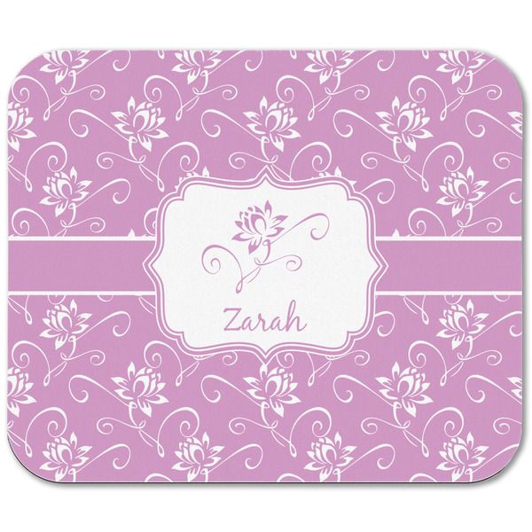 Lotus Flowers Rectangular Mouse Pad - APPROVAL