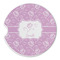 Lotus Flowers Sandstone Car Coaster - Single (Personalized)